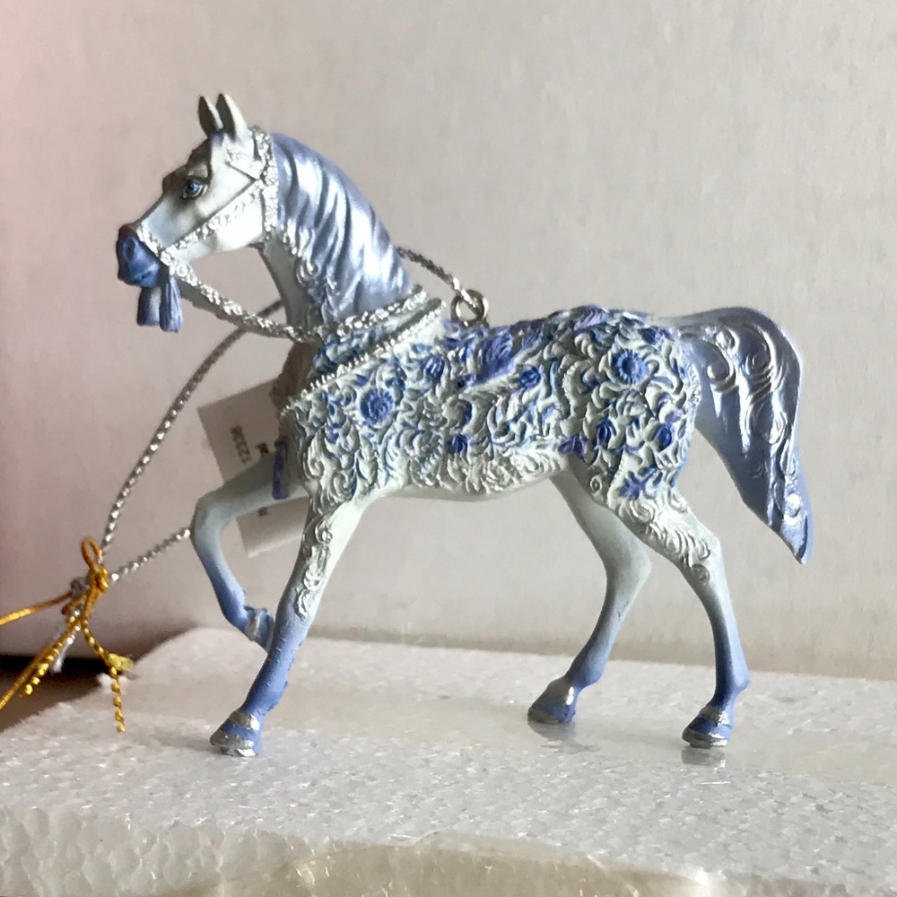 Trail of Painted Ponies Ornament - "Crystal" Christmas!